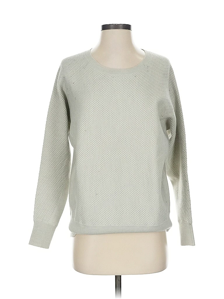 Pre-owned Athleta Long Sleeve T-shirt In Green