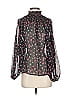 Elizabeth and James 100% Polyester Black Long Sleeve Blouse Size XS - photo 1