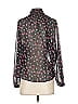 Elizabeth and James 100% Polyester Black Long Sleeve Blouse Size XS - photo 2
