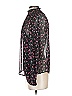 Elizabeth and James 100% Polyester Black Long Sleeve Blouse Size XS - photo 5