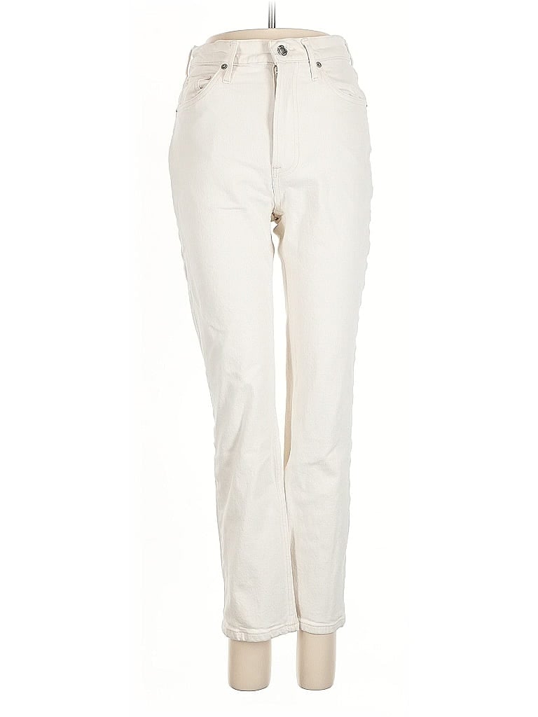Pre-owned Everlane Casual Pants In White