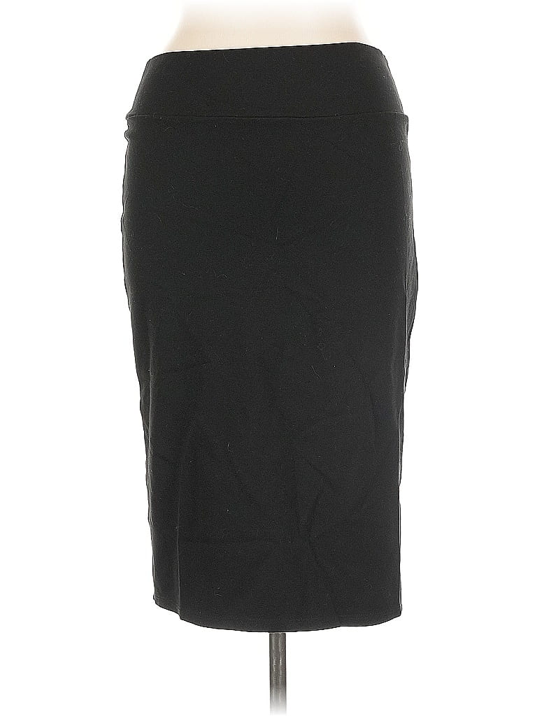 Pre-owned Double Take Formal Skirt In Black