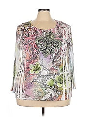 Lane Bryant Outlet 3/4 Sleeve T Shirt