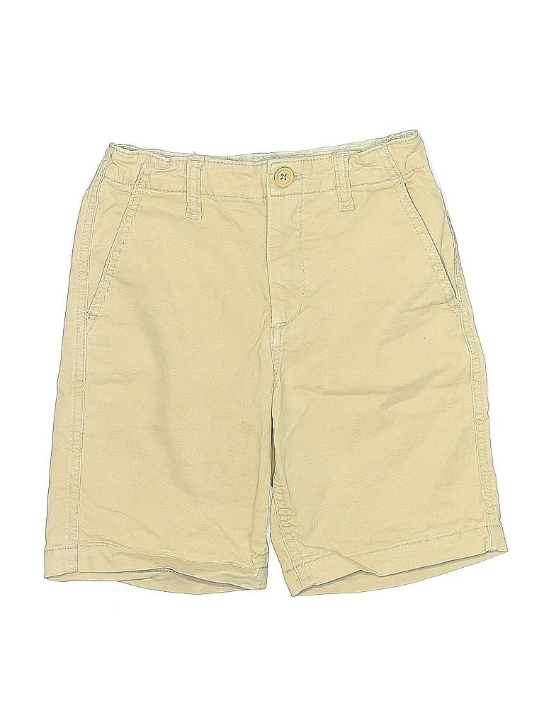 Pre-owned Gap Kids' Khaki Shorts In Yellow