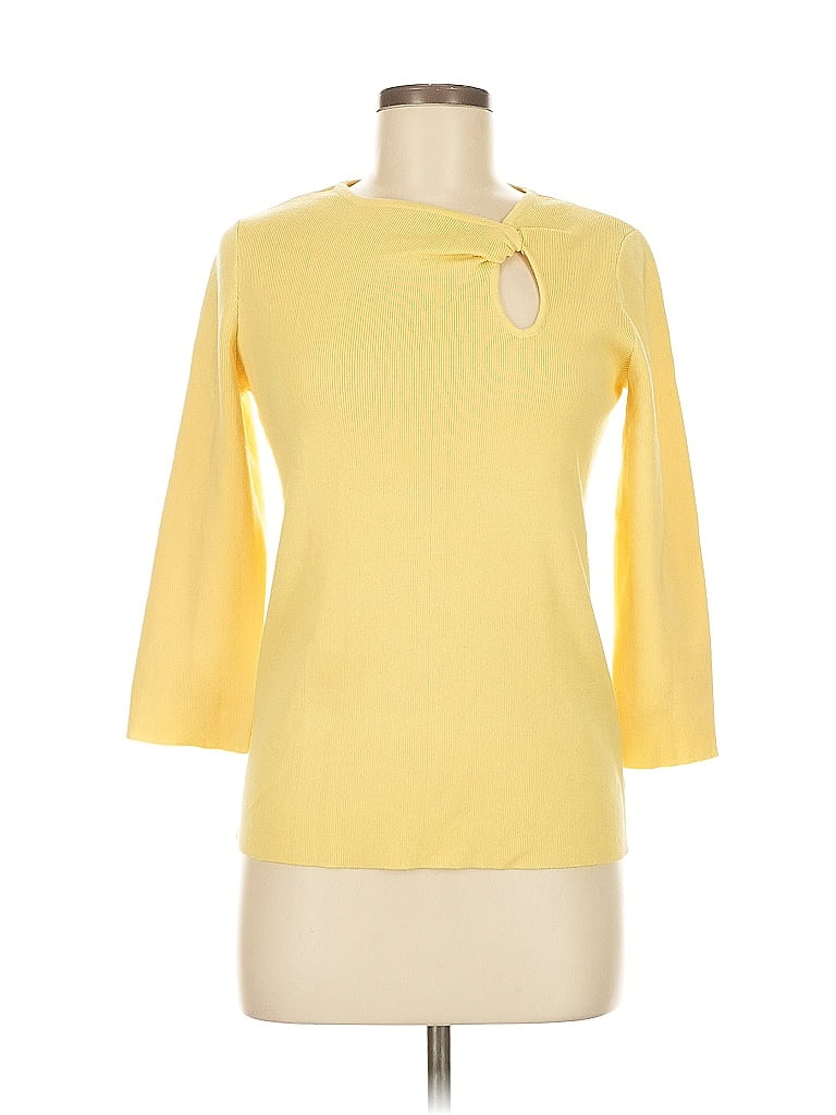 Pre-owned Philosophy Republic Clothing Cardigan Sweater In Yellow