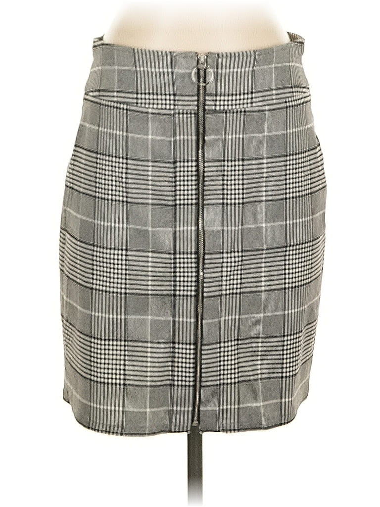 Pre-owned Inc International Concepts Casual Skirt In Gray