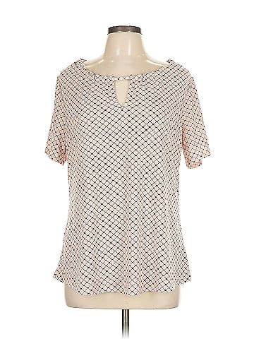 Worthington Short Sleeve Blouse (view 1)