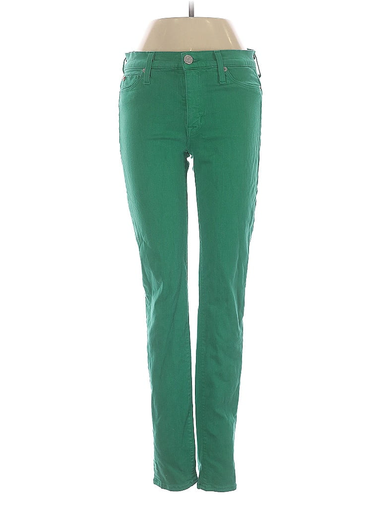 Pre-owned Hudson Casual Pants In Green