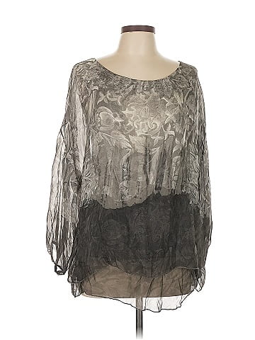 Tempo Paris 3/4 Sleeve Blouse (view 1)
