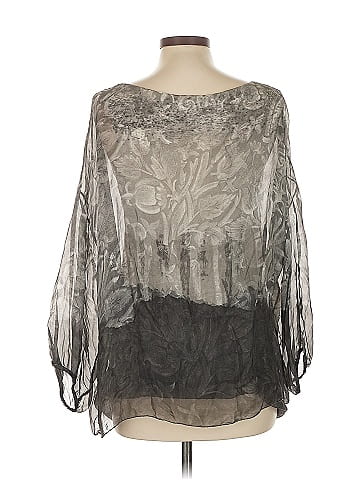 Tempo Paris 3/4 Sleeve Blouse (view 2)