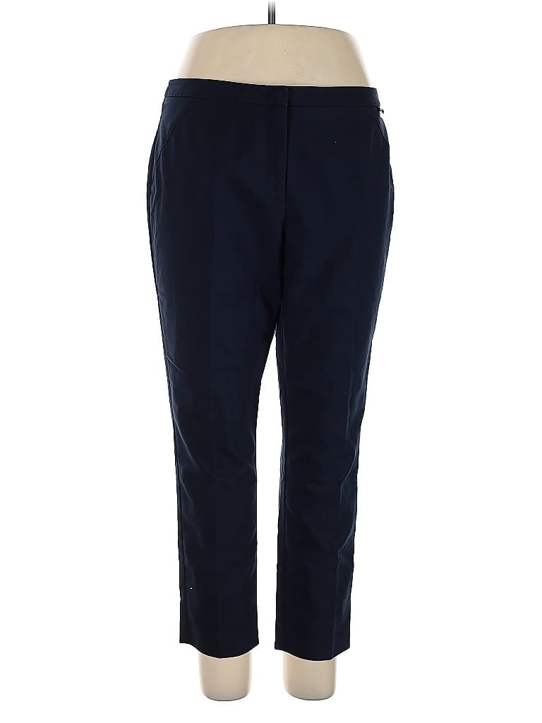 Pre-owned Calvin Klein Casual Pants In Blue