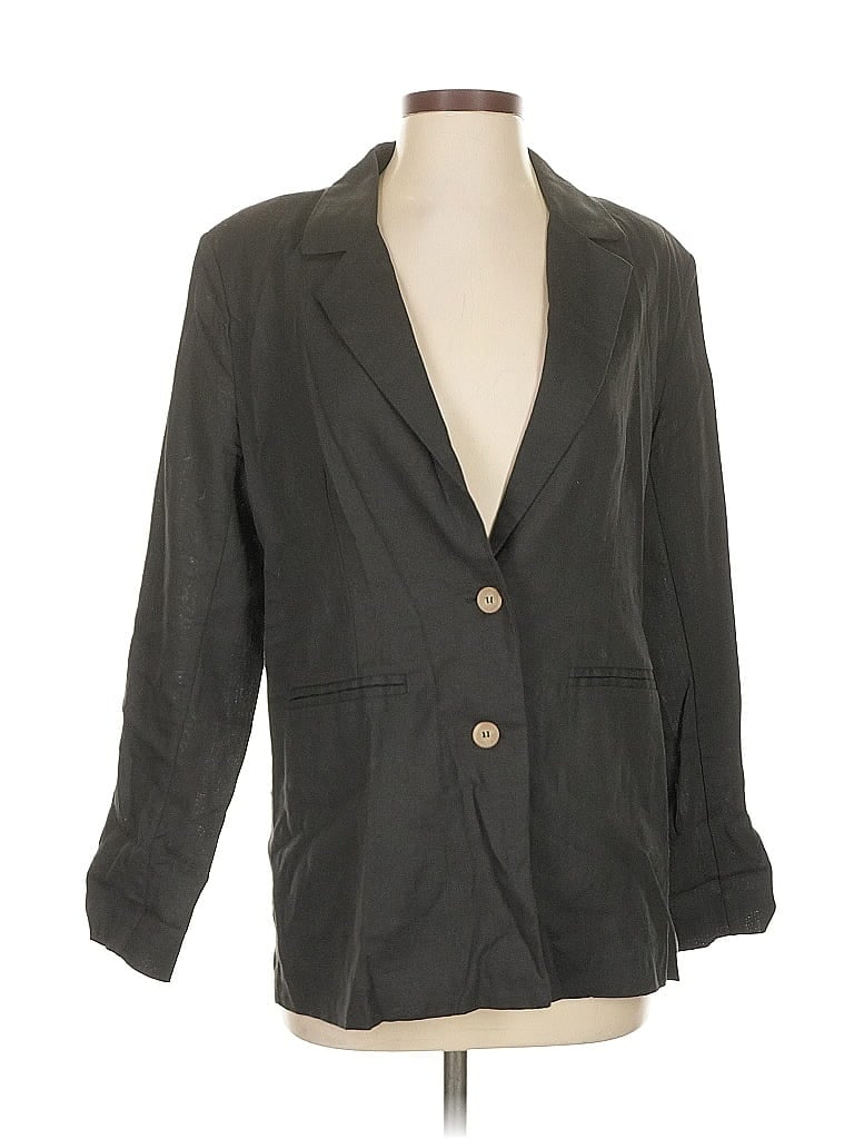 Click to view more detailed imagery on our partner's website Pre-owned Mustard Seed Blazer Jacket In Gray