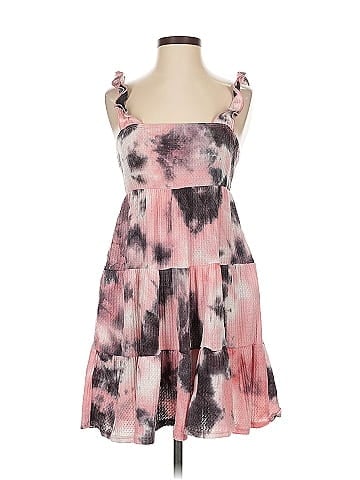 Perfect Peach Casual Dress (view 1)