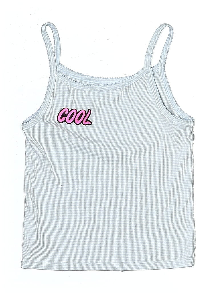 Click to view more detailed imagery on our partner's website Pre-owned Gap Kids' Tank Top Blue Halter Neckline Tops
