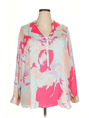 Daisy Fuentes 3/4 Sleeve Blouse (view 1)