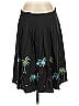 Carole Little Tropical Black Casual Skirt Size 4 - photo 1
