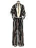 Faithfull the Brand Stripes Green Jumpsuit Size 6 - photo 2