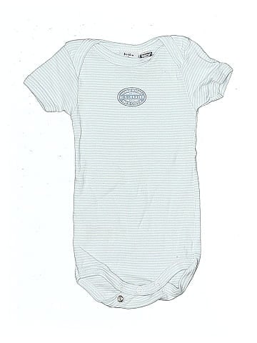 Petit Bateau Short Sleeve Onesie (view 1)