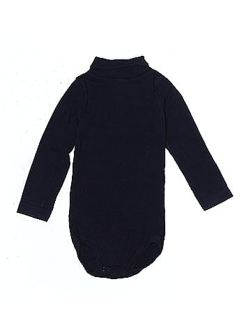 Petit Bateau Long Sleeve Onesie (view 1)