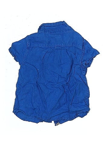 Petit Bateau Short Sleeve Button-Down Shirt (view 2)