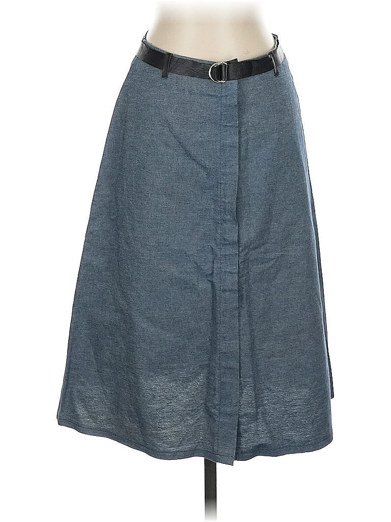 Pre-owned Unbranded Denim Skirt In Blue
