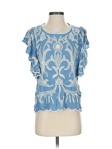 Solitaire Short Sleeve Blouse (view 1)