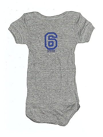 Petit Bateau Short Sleeve Onesie (view 2)