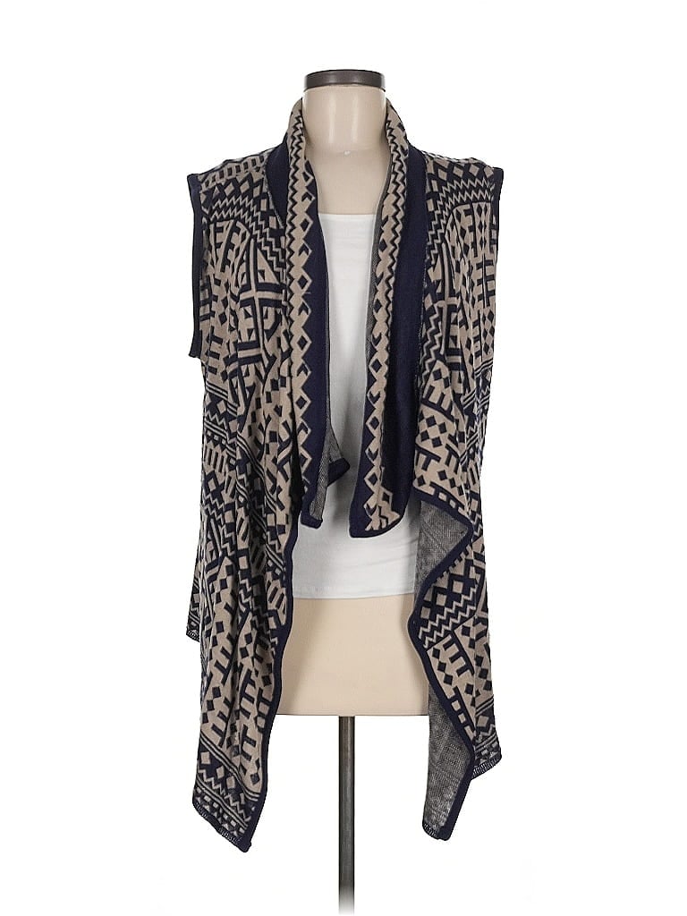 Pre-owned Assorted Brands Cardigan Sweater In Black