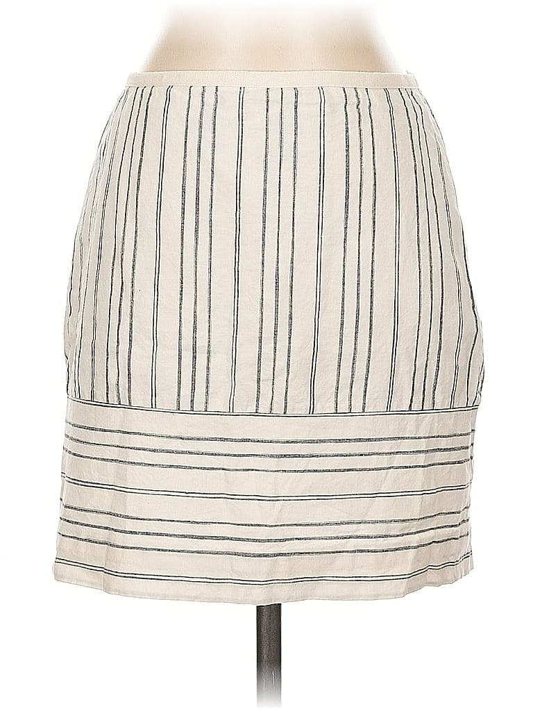 Pre-owned Madewell Casual Skirt In White