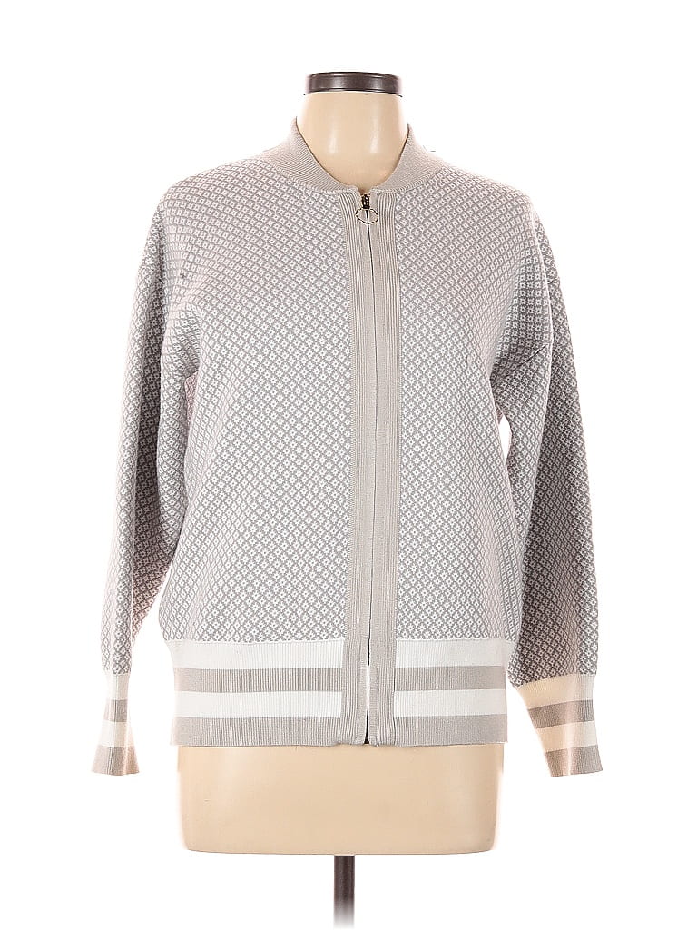 Pre-owned Unbranded Track Jacket In Gray