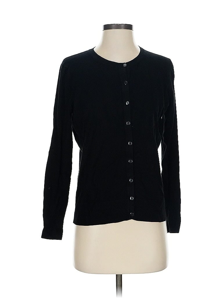 Click to view more detailed imagery on our partner's website Pre-owned Charter Club Cardigan Sweater In Black