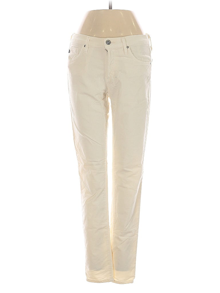 Pre-owned Adriano Goldschmied Jeans In White