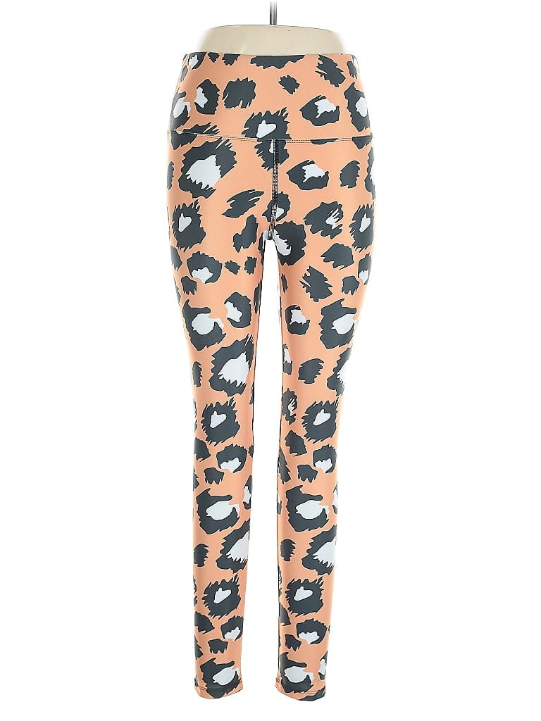 Pre-owned Unbranded Leggings In Orange