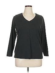 Lord & Taylor 3/4 Sleeve T Shirt