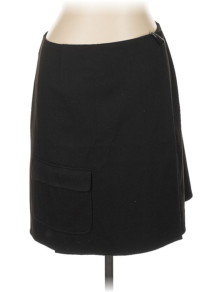 Pre-owned Talbots Casual Skirt In Black