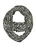 Echo Design 100% Polyester Gray Black Scarf One size - photo 1