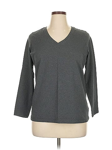 Lord & Taylor 3/4 Sleeve T-Shirt (view 1)