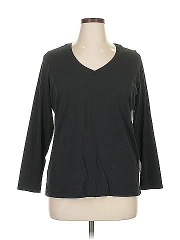 Lord & Taylor 3/4 Sleeve T-Shirt (view 1)