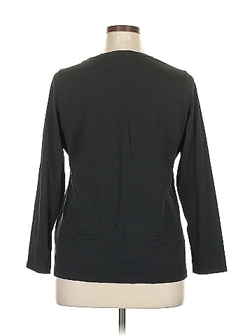 Lord & Taylor 3/4 Sleeve T-Shirt (view 2)