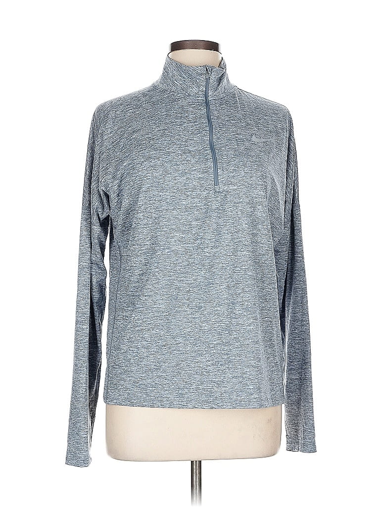Pre-owned Nike Pullover Sweater In Gray