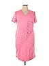 Escada Pink Casual Dress Size EU 42 / US 12 - photo 1