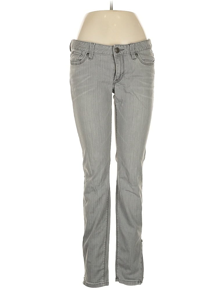 Pre-owned Ann Taylor Loft Jeans In Gray