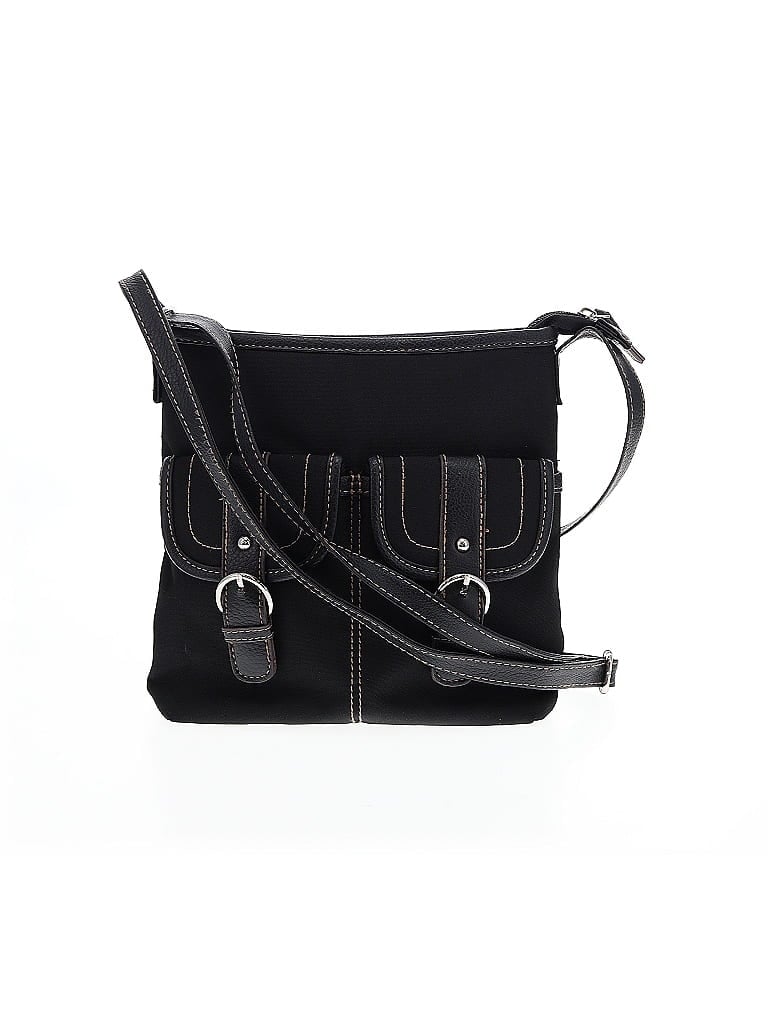 Pre-owned Unbranded Crossbody Bag In Black