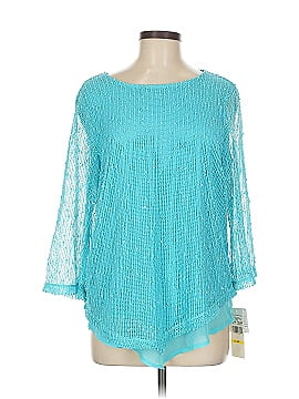 Alfred Dunner 3/4 Sleeve Blouse