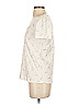 Ann Taylor LOFT Outlet Ivory Short Sleeve T-Shirt Size S - photo 4