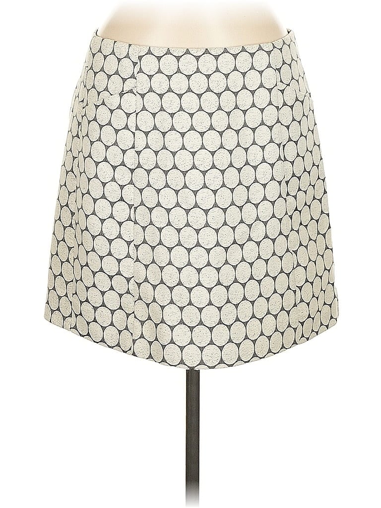 Pre-owned J.crew Factory Store Casual Skirt In White
