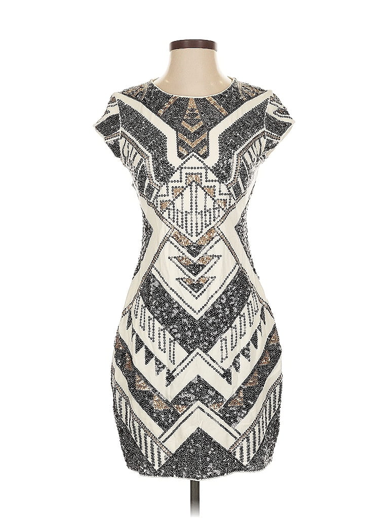 Pre-owned Express Outlet Cocktail Dress In White