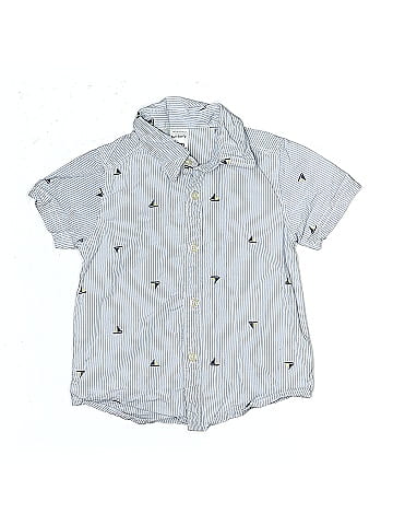 Carter's Short Sleeve Button-Down Shirt (view 1)