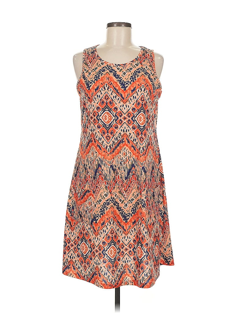 Pre-owned Ofeefan Casual Dress In Orange