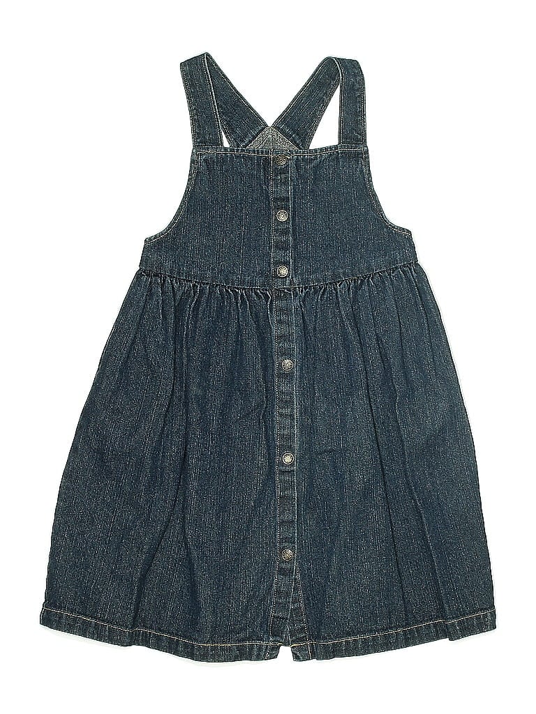 Pre-owned Chaps Kids' Dress In Blue